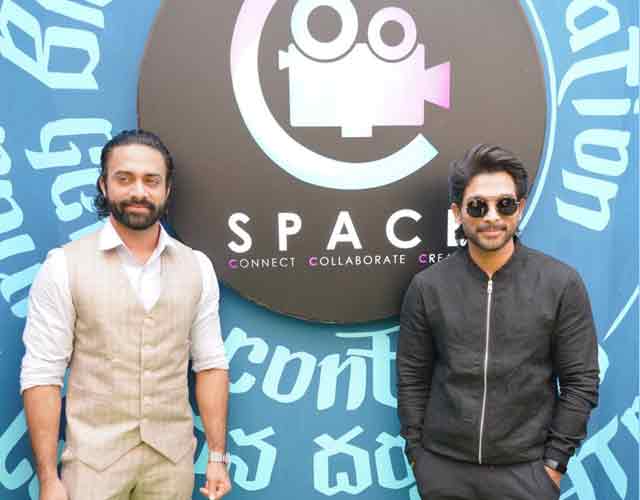 Stylish Star Allu Arjun launch Navdeep C Space